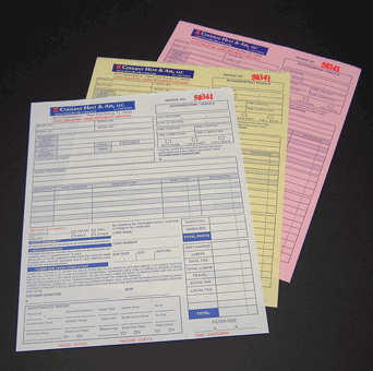 Numbered - 3 Part - NCR Forms
