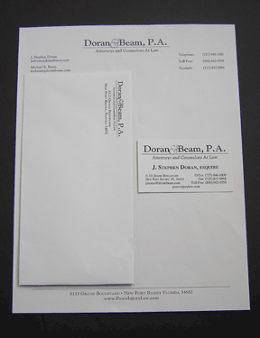 Stationery - Letterhead, Envelopes & Business Cards