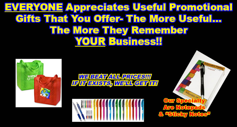 Search Our Promotional Items